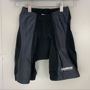 Zimco Cycle Wear Shorts Padded Bike Bicycle Black Grey Small Elastic Spandex